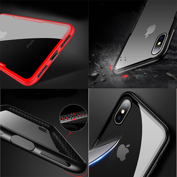 ویدیو قاب آیفون ایکس کیو وای مدل Crystal Shield، ویدیو iPhone X Case QY Crystal Shield