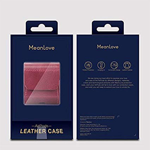 ویدیو کیف چرمی کلاسیک ایرپاد وایرلس اپل مدل Mean Love، ویدیو Apple Airpods Classic Leather Mean Love