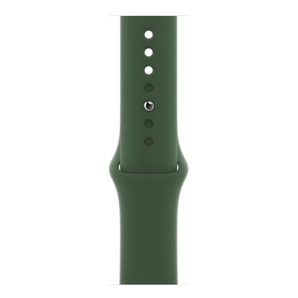 آلبوم ساعت اپل سری 7 جی پی اس Apple Watch Series 7 GPS Green Aluminum Case with Clover Sport Band 45mm، آلبوم ساعت اپل سری 7 جی پی اس بدنه آلومینیومی سبز و بند اسپرت سبز 45 میلیمتر