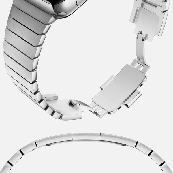 ویدیو ساعت اپل Apple Watch Watch Stainless Steel Case Link Bracelet Band 42mm، ویدیو ساعت اپل بدنه استیل بند دستبندی استیل 42 میلیمتر