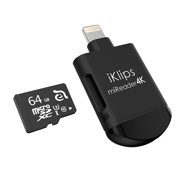 تصاویر تبدیل میکرو یو اس بی به لایتینینگ آدام المنتس مدل miReader 4k، تصاویر Micro USB to Lightining Adapter Adam Elements miReader 4k