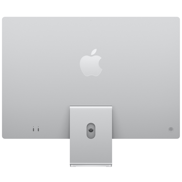 عکس آی مک iMac 24 inch M3 Silver MQR93 8-Core GPU 256GB 2023، عکس آی مک 24 اینچ M3 نقره ای MQR93 سال 2023