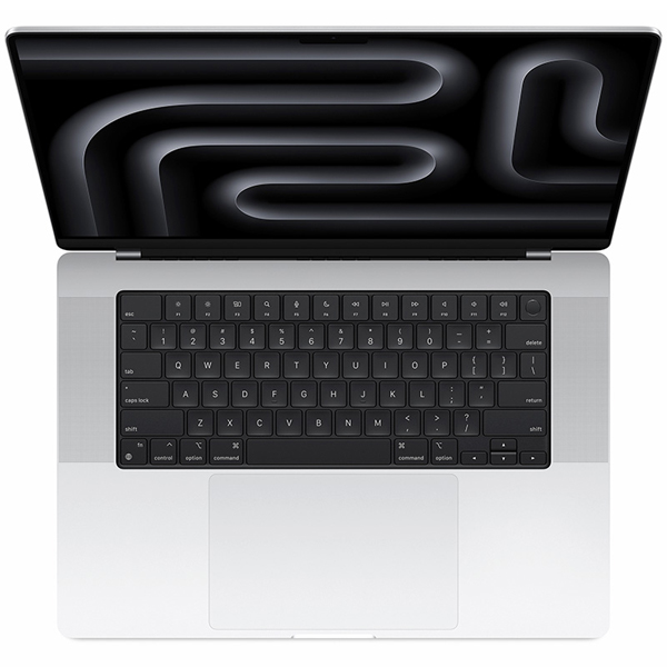 عکس مک بوک پرو MacBook Pro M3 Pro MRW63 Silver 16 inch 2023، عکس مک بوک پرو ام 3 پرو مدل MRW63 نقره ای 16 اینچ 2023