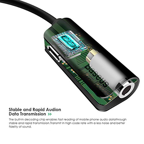 آلبوم Lightning To 3.5mm Audio Adapter Baseus L32، آلبوم تبدیل آودیو به لایتینینگ بیسوس مدل L32