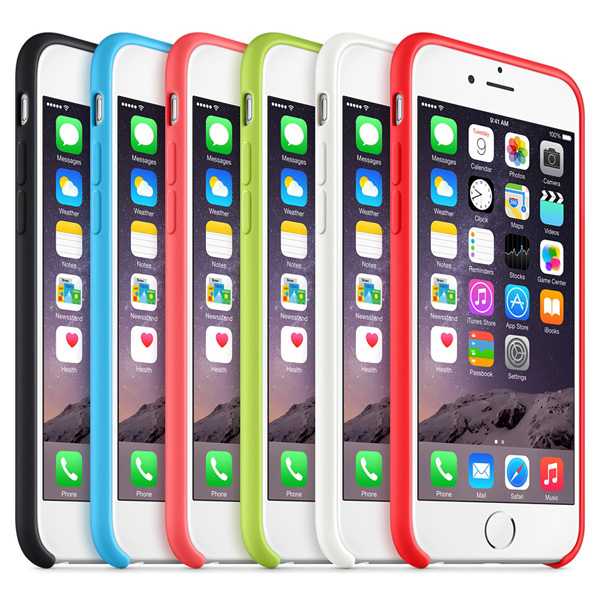 گالری قاب سیلیکونی آیفون 6 پلاس - اورجینال اپل، گالری iPhone 6 Plus Silicone Case - Apple Original