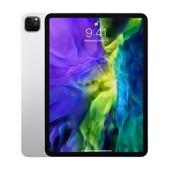 تصاویر آیپد پرو سلولار 11 اینچ 128 گیگابایت نقره ای 2020، تصاویر iPad Pro WiFi/4G 11 inch 128GB Silver 2020