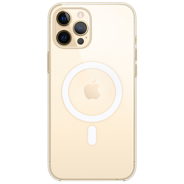 عکس قاب شفاف آیفون 12 پرو مکس همراه با مگ سیف، عکس iPhone 12 Pro Max Clear Case with MagSafe