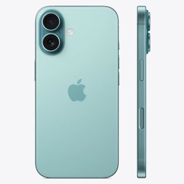 عکس آیفون 16 128 گیگابایت سبز دو سیم کارت، عکس iPhone 16 128GB Teal CH/A