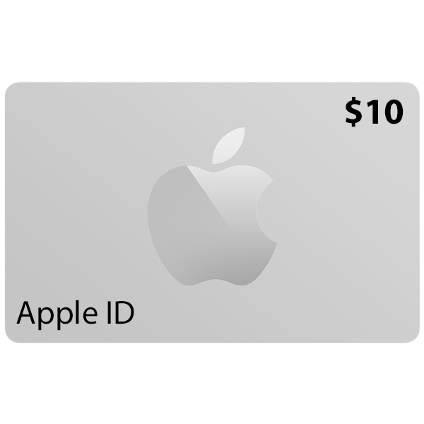 تصاویر اپل آیدی با گیفت کارت 10 دلاری، تصاویر Apple ID with Gift Card 10 $