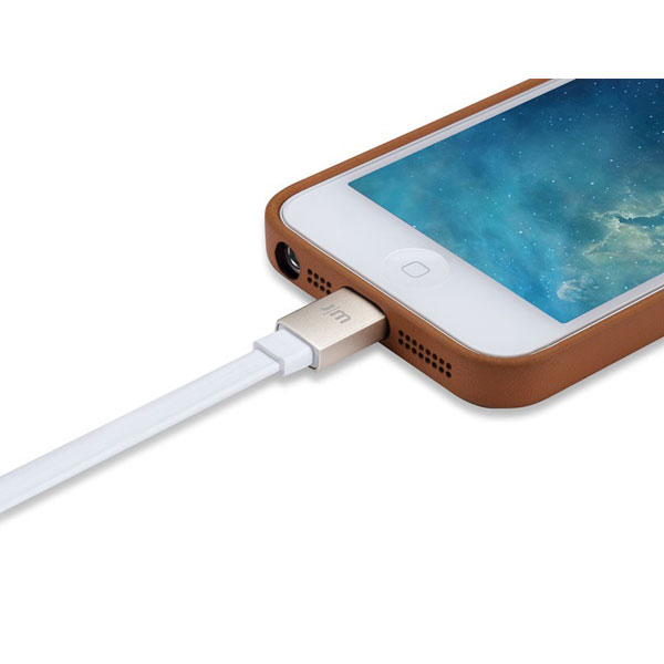 عکس کابل جاست موبایل تبدیل لایتنینگ به USB، عکس JustMobile AluCable Lightning Cable(4-ft/1.2 m)