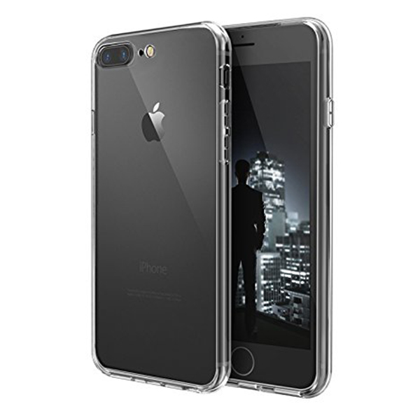 عکس محافظ 360 درجه صفحه و بدنه آیفون 8/7 پلاس کلیرکت فیوژن، عکس iPhone 8/7 Plus Screen & Full Body Protection Clear Coat Fusion Impact