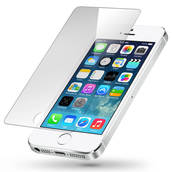 تصاویر محافظ صفحه نمایش ضد ضربه آیفون 5/5 اس و اس ای، تصاویر iPhone 5/5S/SE Tempered Glass Screen Protector