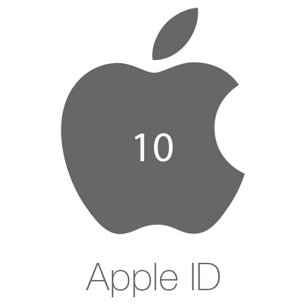 تصاویر خرید اپل آی دی 10 تایی - ویژه همکار، تصاویر Apple ID 10