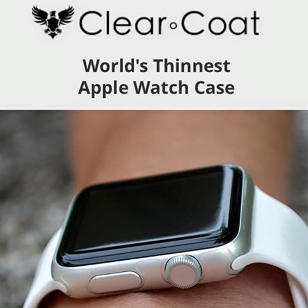 عکس محافظ 360 درجه صفحه و بدنه اپل واچ کلیرکت، عکس Apple Watch Screen & Full Body Protection Clear Coat
