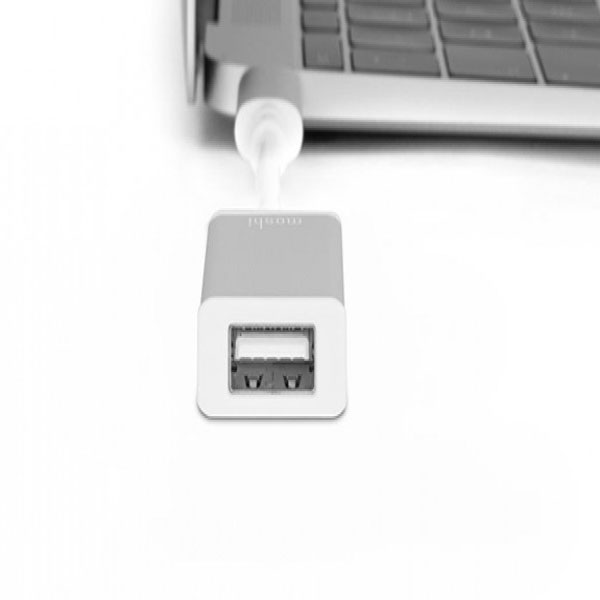 عکس USB-C to USB Adapter Moshi، عکس تبدیل USB-C به USB موشی