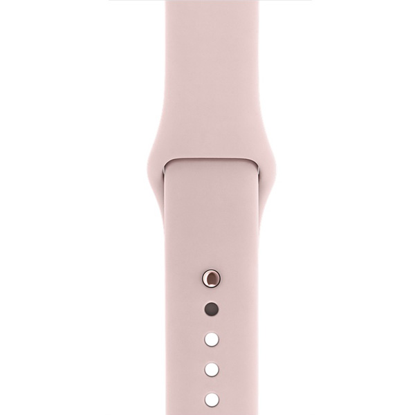 آلبوم ساعت اپل سری 1 بدنه آلومینیوم رزگلد و بند اسپرت صورتی 42 میلیمتر، آلبوم Apple Watch Series 1 Rose Gold Aluminum Case with Pink sand Sport Band 42mm
