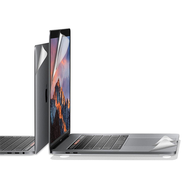 تصاویر محافظ صفحه مک بوک پرو 360 درجه جی سی پال، تصاویر Protective Film Set for the 2016 MacBook Pro