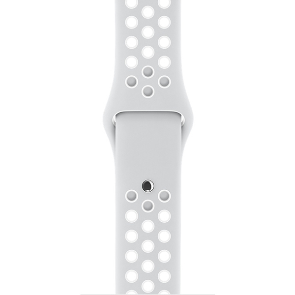 گالری ساعت اپل سری 2 نایکی پلاس Apple Watch Series 2 Nike+ Silver Aluminum Case Pure Platinum/White Nike Sport Band 38mm، گالری ساعت اپل سری 2 نایکی پلاس بدنه آلومینیوم نقره ای بند اسپرت نایکی پلاتینی 32 میلیمتر