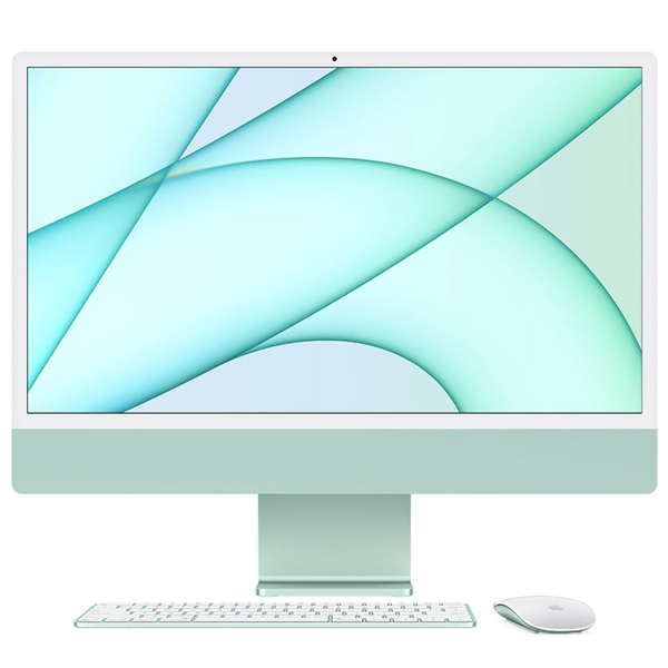 تصاویر آی مک 24 اینچ M1 سبز MGPJ3 سال 2021، تصاویر iMac 24 inch M1 Green MGPJ3 8-Core GPU 512GB 2021
