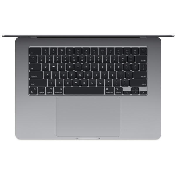 عکس مک بوک ایر MacBook Air 15 inch M3 MXD13 Space Gray 2024، عکس مک بوک ایر 15 اینچ M3 مدل MXD13 خاکستری 2024