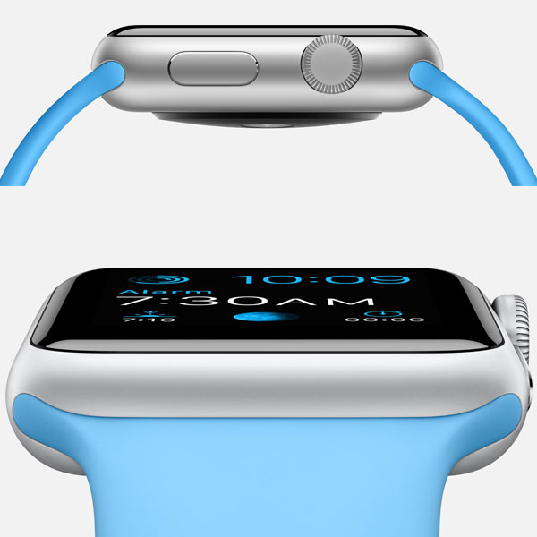 ویدیو ساعت اپل Apple Watch Watch Silver Aluminum Case Blue Sport Band 42mm، ویدیو ساعت اپل بدنه آلومینیوم نقره ای بند اسپرت آبی 42 میلیمتر