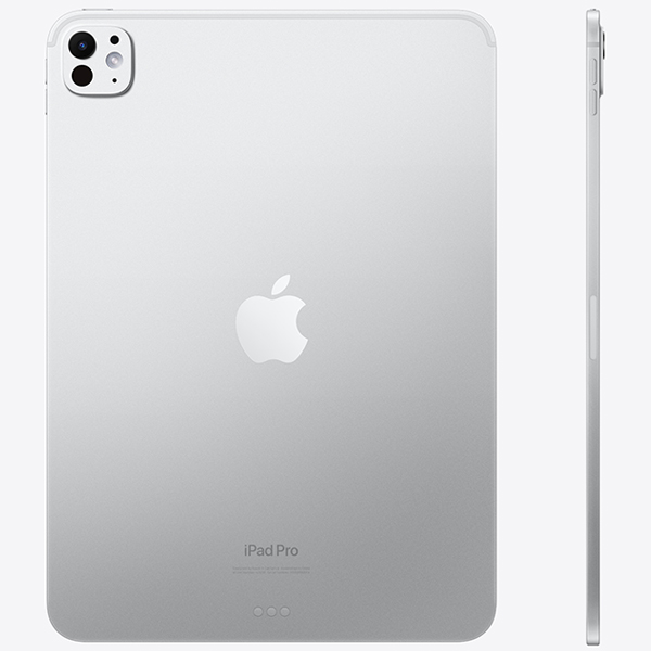 عکس آیپد پرو 11 اینچ M4 سلولار 1 ترابایت نقره ای با صفحه Nano-texture سال 2024، عکس iPad Pro 11 inch M4 Cellular 1TB Silver Nano-texture glass 2024