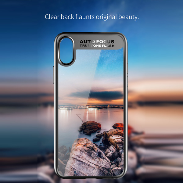 گالری iPhone X Case Rock Space Crystal Clear & Brilliant، گالری قاب آیفون ایکس راک اسپیس مدل Crystal Clear & Brilliant