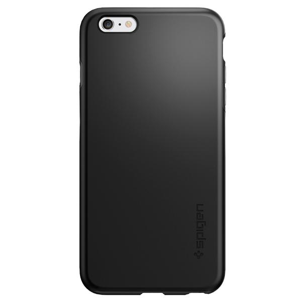 عکس iPhone 6s Plus /6 Plus Case Spigen Thin Fit Hybrid Black، عکس قاب اسپیگن مدل Thin Fit Hybrid مشکی آیفون 6 پلاس و 6 اس پلاس