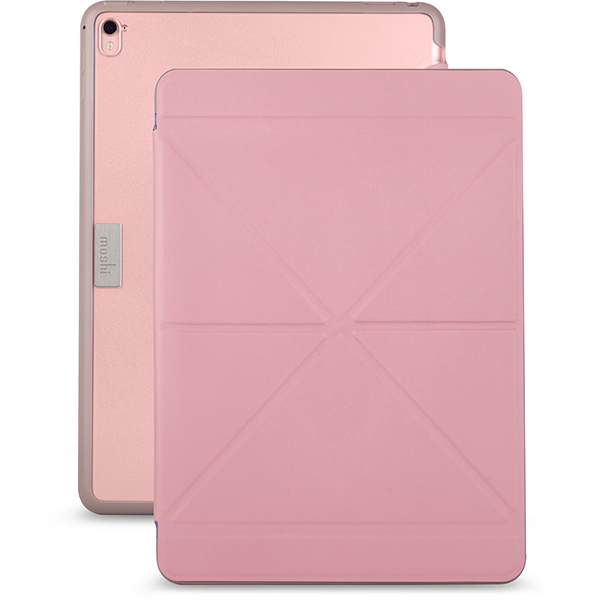 تصاویر اسمارت کیس موشی ورسا کاور رز گلد آیپد پرو 9.7 اینچ، تصاویر iPad Pro 9.7 inch Moshi VersaCover Pink