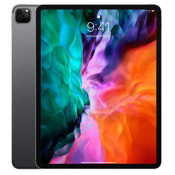 تصاویر آیپد پرو سلولار 12.9 اینچ 256 گیگابایت خاکستری 2020، تصاویر iPad Pro WiFi/4G 12.9 inch 256GB Space Gray 2020