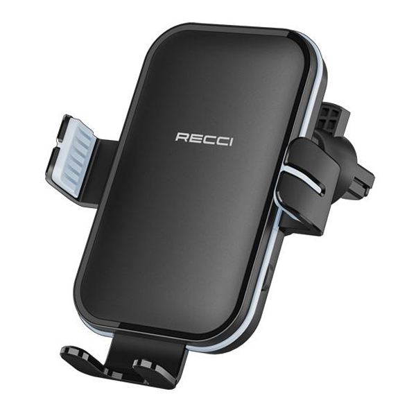 تصاویر هولدر موبایل با قابلیت شارژ بی سیم رسی مدل RHO-C13، تصاویر RECCI Wireless Charging Car Holder RHO-C13
