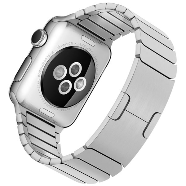 آلبوم ساعت اپل بدنه استیل بند دستبندی استیل 38 میلیمتر، آلبوم Apple Watch Watch Stainless Steel Case with Link Bracelet Band 38mm