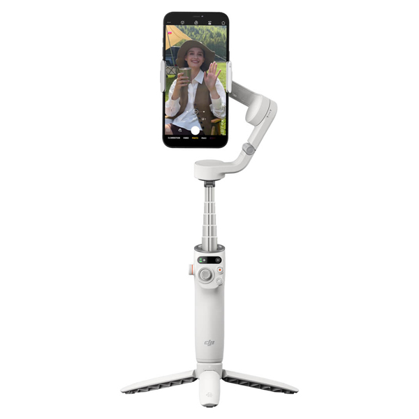 گالری DJI Osmo Mobile 6 Platinum Gray، گالری پایه نگهدارنده گوشی موبایل دی جی آی مدل OSMO MOBILE 6 رنگ پلاتینیوم