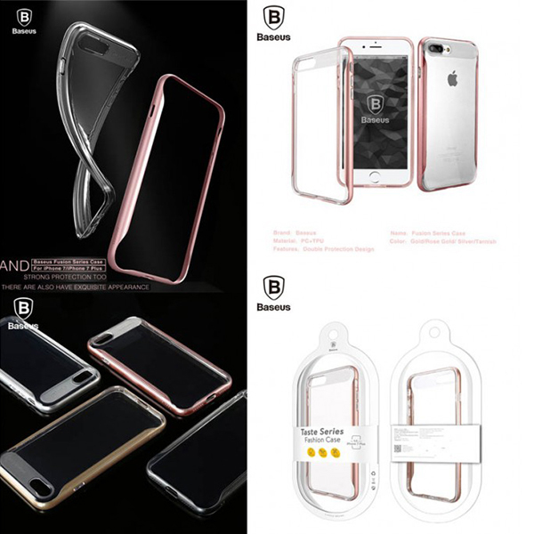ویدیو قاب آیفون 8/7 پلاس بیسوس مدل Fusion، ویدیو iPhone 8/7 Plus Case Baseus Fusion