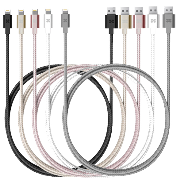 تصاویر کابل لایتینینگ به یو اس بی Promate دو کاره مدل linkMate MUL، تصاویر Lightning to USB Cable Promate linkMate MUL Dual
