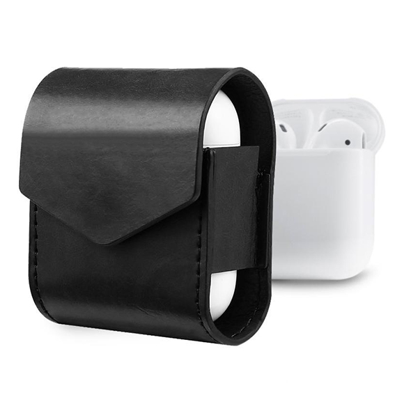 تصاویر Apple Airpods Classic Leather Cover B200، تصاویر کیف چرمی کلاسیک ایرپاد وایرلس اپل مدل B200
