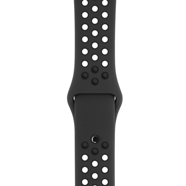 آلبوم ساعت اپل سری 3 نایکی پلاس Apple Watch Series 3 Nike+ Cellular Gray Aluminum Case with Anthracite/Black Nike Sport Band 38mm، آلبوم ساعت اپل سری 3 نایکی پلاس سلولار بدنه آلومینیومی خاکستری با بند خاکستری مشکی نایکی 38 میلیمتر