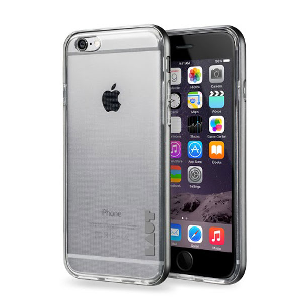 تصاویر قاب آیفون 6 اس لائوت مدل اکزوفریم خاکستری، تصاویر iPhone 6/6S Case LAUT EXOFRAME - Gun Metal