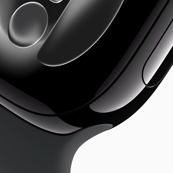 آلبوم ساعت اپل سری 11 مشکی و بند اسپرت مشکی 46 میلیمتر، آلبوم Apple Watch Series 11 jet Black Aluminum Case with Black Sport Band 46mm