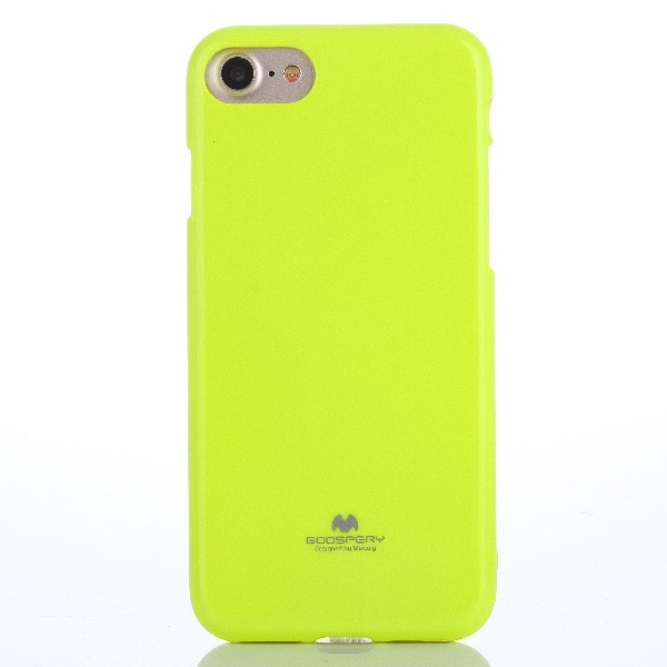 تصاویر قاب گوسپری فسفری مناسب برای آیفون 4.7 اینچی، تصاویر Goospery i Jelly Case for iPhone 4.7 inch - Green