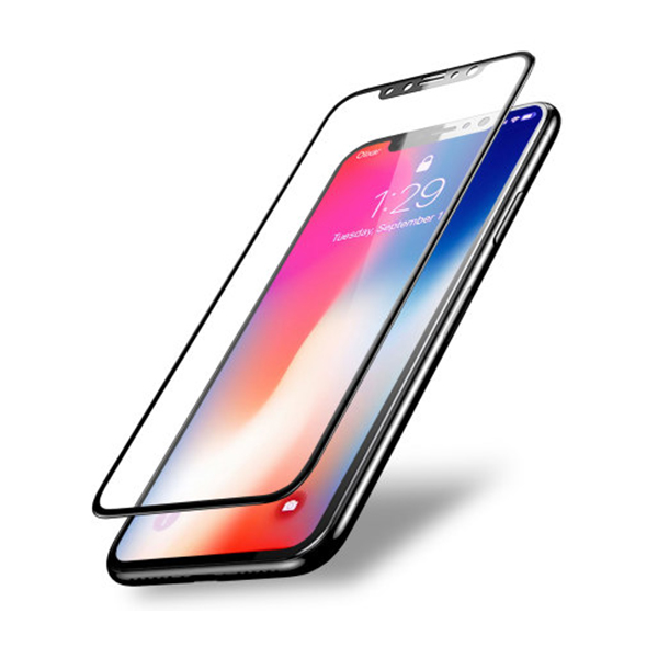 عکس محافظ صفحه پشت و روی آیفون ایکس، عکس iPhone X Full Cover Tempered Glass + Back Cover