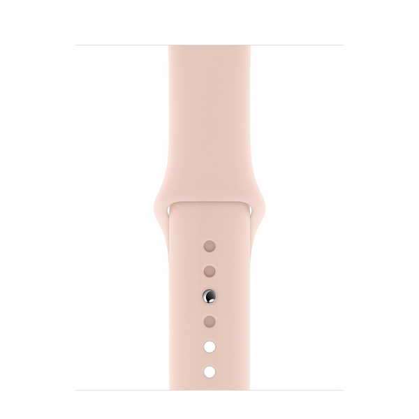 آلبوم ساعت اپل سری 5 جی پی اس Apple Watch Series 5 GPS Gold Aluminum Case with Pink Sand Sport Band 44 mm، آلبوم ساعت اپل سری 5 جی پی اس بدنه آلومینیوم طلایی و بند اسپرت صورتی 44 میلیمتر