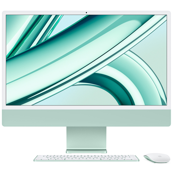 تصاویر آی مک 24 اینچ M3 سبز MQRN3 سال 2023، تصاویر iMac 24 inch M3 Green MQRN3 10-Core GPU 256GB 2023