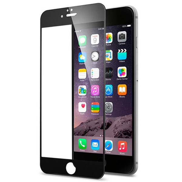 عکس محافظ صفحه نمایش آیفون 6 ضد ضربه، عکس iPhone 6 Tempered Glass Full Cover