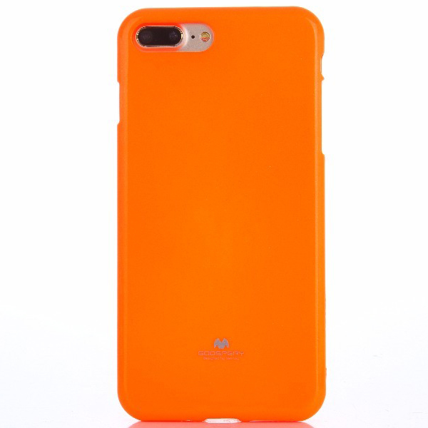تصاویر قاب گوسپری نارنجی مناسب برای آیفون 4.7 اینچی، تصاویر Goospery i Jelly Case for iPhone 4.7 inch - Orange