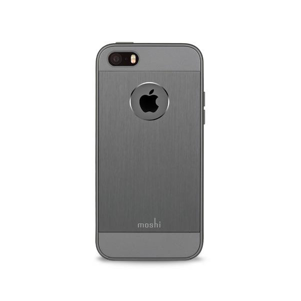 تصاویر قاب آیفون اس ای موشی مدل iGlaze Armour خاکستری، تصاویر iPhone SE Case Moshi iGlaze Armour Gunmetal Gray