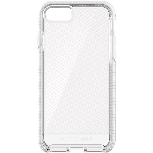 تصاویر قاب آیفون 8/7 تک ۲۱ مدل Evo Check کریستالی سفید، تصاویر iPhone 8/7 Case Tech21 Evo Check Clear White