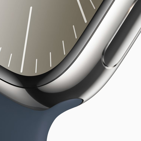 ویدیو ساعت اپل سری 9 سلولار Apple Watch Series 9 Cellular Silver Stainless Steel Case with Silver Milanese Loop 41mm، ویدیو ساعت اپل سری 9 سلولار بدنه استیل نقره ای و بند استیل میلان نقره ای 41 میلیمتر