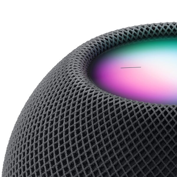 عکس اسپیکر اپل هوم پاد مینی خاکستری، عکس Speaker Apple HomePod mini Space Gray