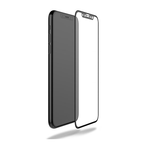 عکس محافظ ضد ضربه صفحه نمایش آیفون ایکس، عکس iPhone X Full Cover Tempered Glass
